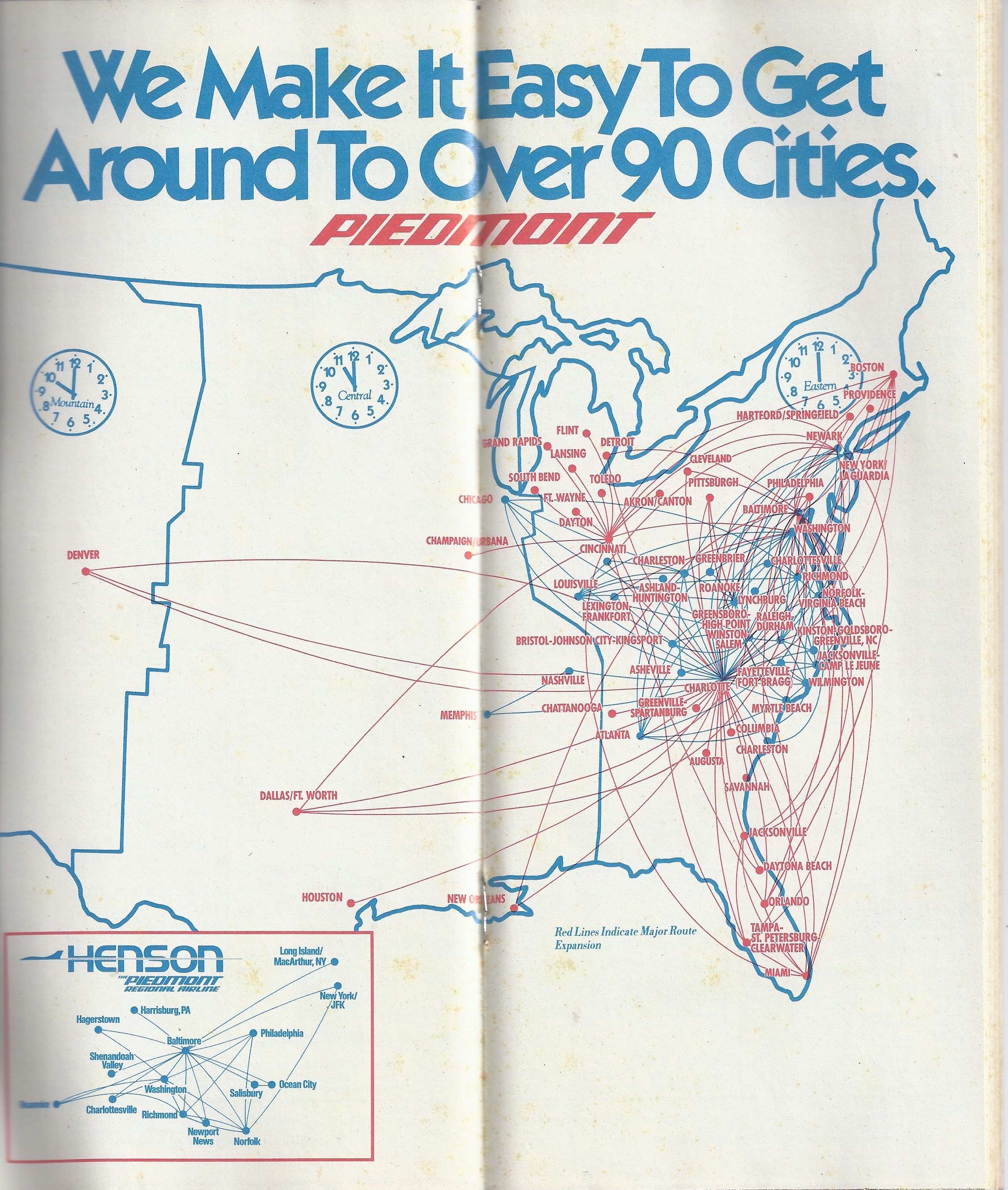 Piedmont 1984 map