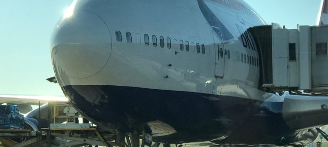 Flight to Cape Town – First Class British Airways 747