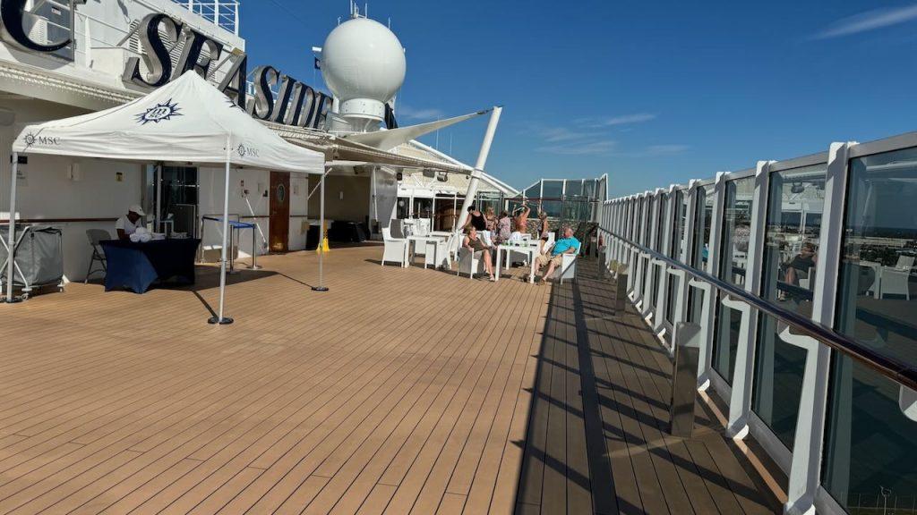 msc seaside yacht club royal suite